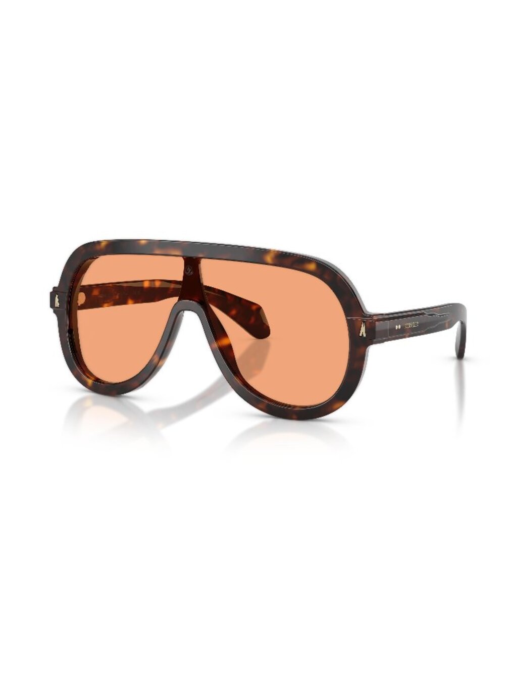 New Moncler Unisex Sunglasses Havana Acetate Frame ME6021U SUNSETTE 300274 0
